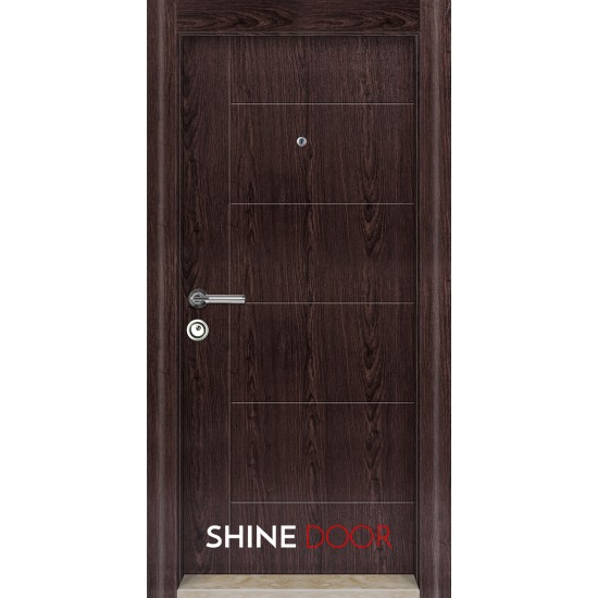 Блиндирана врата Shine Door - 2303 Неро