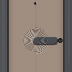 Блиндирана врата Shine Door - SN 2330 беж-антрацит