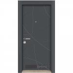 Блиндирана врата Shine Door - СЛ-127 Антрацит