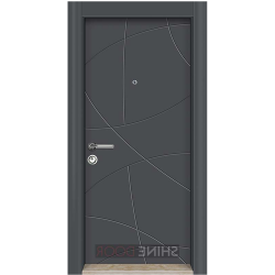 Блиндирана врата Shine Door - СЛ-127 Антрацит