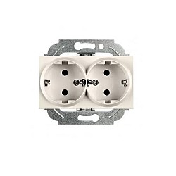 Контакт двоен механизъм Karre Plus - бронз