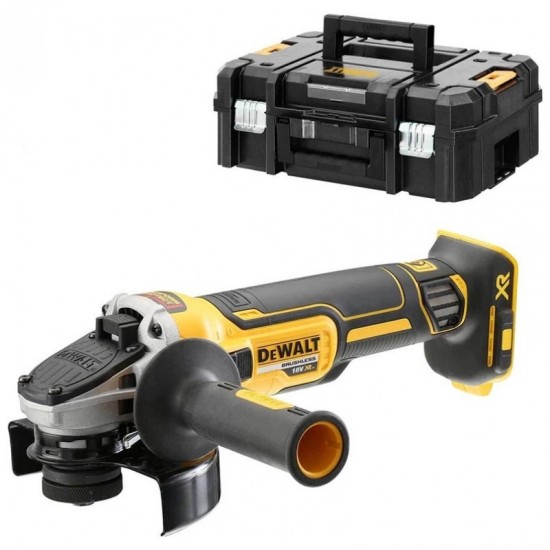 Акумулаторен ъглошлайф DeWALT DCG405NT с куфар Акумулаторен ъглошлайф DeWALT DCG405NT с куфар
