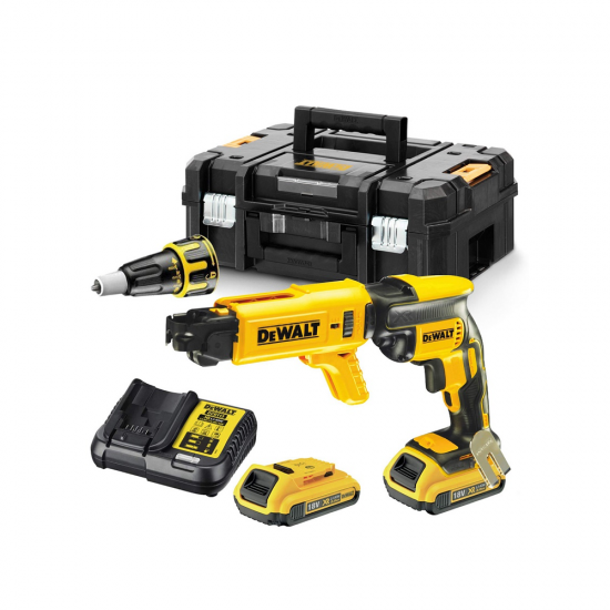 Акумулаторен винтоверт DeWalt DCF620D2K с 2 батерии 2 ah, зарядно и куфар Акумулаторен винтоверт DeWalt DCF620D2K с 2 батерии 2 ah, зарядно и куфар