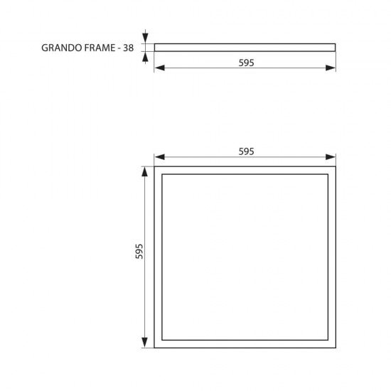 Рамка за панел grando frame