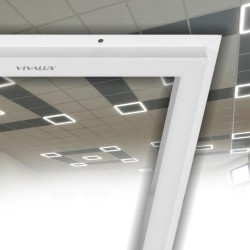 Led рамка solo  led 40w wh/cl-4000k