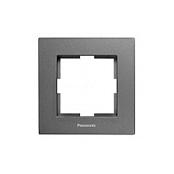 Рамка единична Karre Plus - тъмно сива Рамка единична Karre Plus - тъмно сива