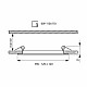 LED панел GRID 6W 400lm 4000K черен