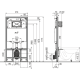 Структура за вграждане SLIM 8.4см ALCAPLAST Структура за вграждане SLIM 8.4см ALCAPLAST