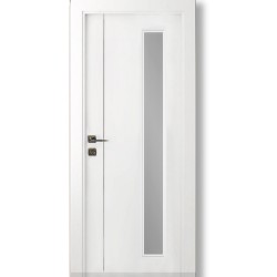 Интериорна врата PH-323 остъклена бял мат