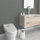 Комплект аксесоари за баня бейли бял 8328W Комплект аксесоари за баня бейли бял 8328W