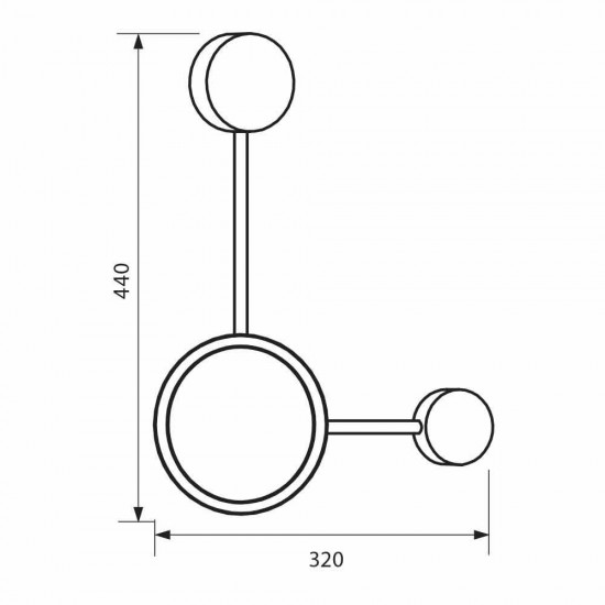 LED osvetitelno tyalo GEMINI LED 15w