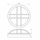 LED плафон MEZZO/X LED 18W BK CLL 4000K IP65 LED плафон MEZZO/X LED 18W BK CLL 4000K IP65