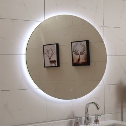 Огледалo с вградено LED осветление 80х80см ICL 1495