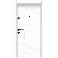 Блиндирана врата StarLife VDA 100 - Бяла