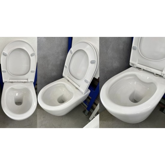 WC комплект за вграждане ALCAPLAST RIMLESS