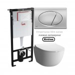 WC комплект за вграждане ALCAPLAST RIMLESS