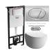 WC комплект за вграждане ALCAPLAST RIMLESS