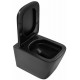 WC комплект за вграждане GEBERIT RIMLESS ЧЕРЕН МАТ