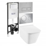 WC комплект за вграждане ROCA RIMLESS