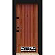 Блиндирана врата Outdoor Композит Тик