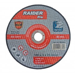 Диск за метал 180х3х22.2mm RDP Диск за метал 180х3х22.2mm RDP