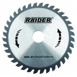 Диск за циркуляр 210х24Tx30.0mm Диск за циркуляр 210х24Tx30.0mm