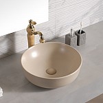 Порцеланов умивалник 875 BEIGE ДАЛИЯ БЕЖОВ МАТ