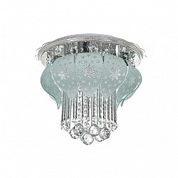 Кристален полилей с музика и Bluetooth Led RGB EL1833/40 CH E27 4x40W 400mm Кристален полилей с музика и Bluetooth Led RGB EL1833/40 CH E27 4x40W 400mm