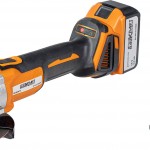 Ъглошлайф безчетков Ø125mm 18V 2x4Ah куфар BK-BAG73