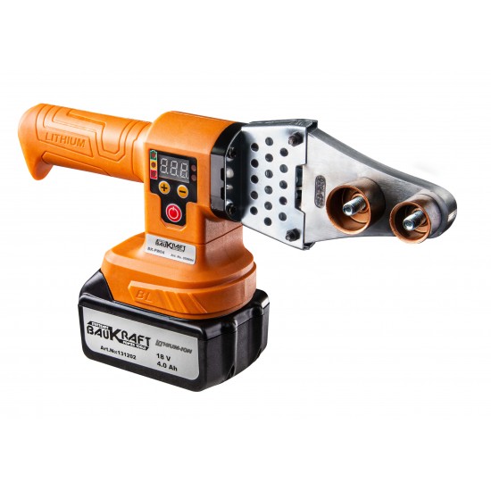 Поялник за PP тръби 18V 4Ah 3 глави Ø20-32mm BMC BK-PW04 Поялник за PP тръби 18V 4Ah 3 глави Ø20-32mm BMC BK-PW04