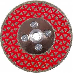 Диск диамантен 115x22.2mm M14 двустранен RD-DD25