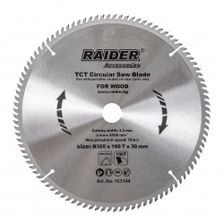 Диск за циркуляр за дърво ø305x100Tx30mm Диск за циркуляр за дърво ø305x100Tx30mm