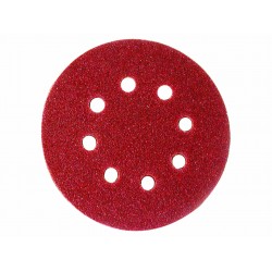 Шкурка за ексцентършлайф ø125mm К240 с 8 отвора 10бр Шкурка за ексцентършлайф ø125mm К240 с 8 отвора 10бр