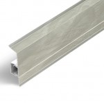 PVC перваз NG62/86 опушен Дъб 2.2м