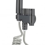 Месингов смесител с бидетна слушалка ZSC-010Grey Cascada