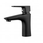 Едноръкохватков смесител за умивалник Cascada Life Black