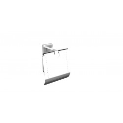 Поставка за тоалетна хартия с капак Square хром Поставка за тоалетна хартия с капак Square хром