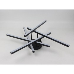 LED плафон Moni  SE-C0018-5BK,39W,80см