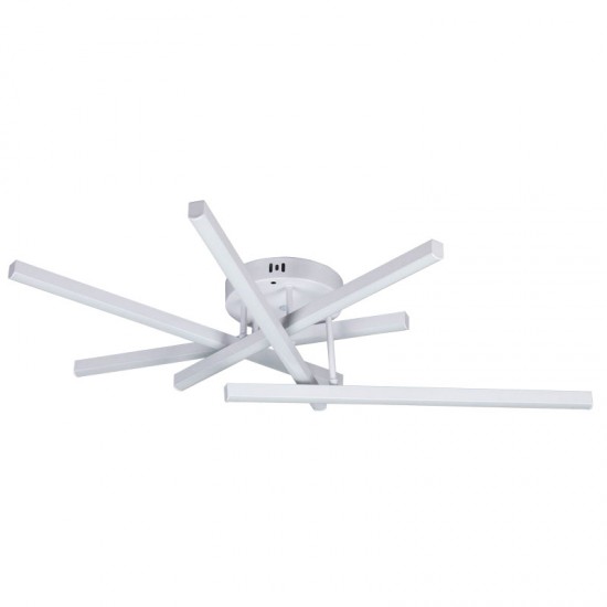 LED плафон Moni  SE-C0018-5WH, 39W, 80см