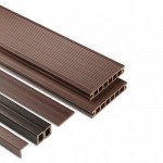Декинг WPC Salag Eco 25х140мм орех 2.2м