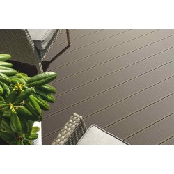 Декинг плочи WPC Bergdeck Brushed DD 25мм х 150мм х 2.4м орех