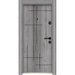 Блиндирана врата StarLife SL 208 Сив дъб Блиндирана врата StarLife SL 208 Сив дъб