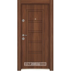 Блиндирана врата StarLife SL 202 Металик орех Блиндирана врата StarLife SL 202 Металик орех