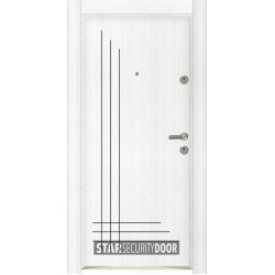 Блиндирана врата StarLife SL 204 Бяла перла Блиндирана врата StarLife SL 204 Бяла перла