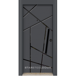 Блиндирана врата StarLife SD 555 Антрацит черно Блиндирана врата StarLife SD 555 Антрацит черно