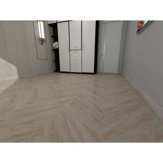 Водоустойчива винилнa настилка (SPC) на клик, Premium 1 Herringbone,HALONG BAY/ KAKAD