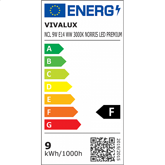 LED лампа 230V топло бяла светлина NCL 9W E14 WW 3000К NORRIS LED(20133851) (Електрически крушки и фасунги) (5.35) by www.avetisyan.bg LED лампа 230V топло бяла светлина NCL 9W E14 WW 3000К NORRIS LED (НОВО) (5.35) by www.avetisyan.bg