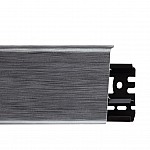 PVC перваз Indo Алуминий, 2.5m/ 78mm