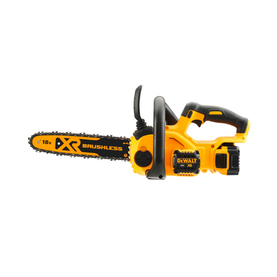 Резачка за дърва акумулаторна DeWALT DCM565P1 с батерия 5 ah и зарядно