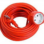 Удължител оранжев 15m 2x1mm2 MK